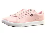 nouvelle basses puma suede heart et pink